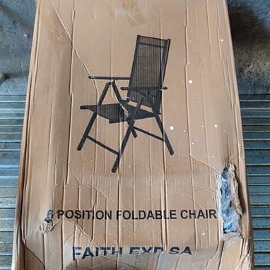 *Sillas de terraza*  Se vende la caja que trae 2 sillas  *110💵 con 🚘 incluído* - 3/3