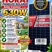 PANEL SOLAR HORAY BIFACIAL 630 W , CERTIFICADOS MAS DE 30 AÑOS DE EXPLOTACIÓN - Img 58107209