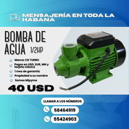 💧BOMBA DE AGUA  🔴 1/2 HP ✅CR TURBO 💲40 USD - Img 51748477