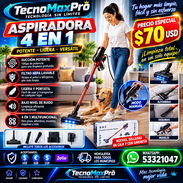 ASPIRADORA 4 EN 1 🧹🔥 🏡Potencia de succión de 18 kPa✅ Filtro HEPA lavable ✅ Bajo nivel de ruido📲 53321047 - Img 57818575