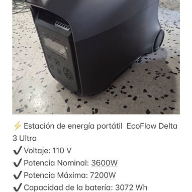 Estaciones de energía EcoFlow. NUEVO. ENTREGA INMEDIATA - Img 120405671