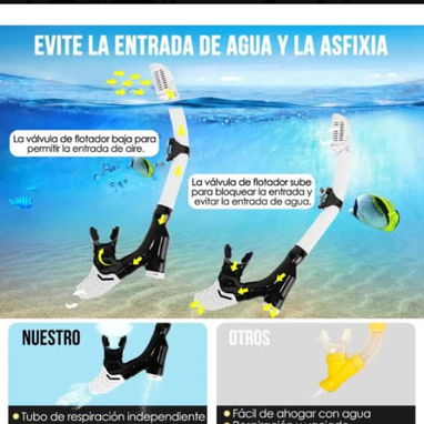 Equipo de snorkel - 5/8