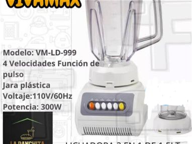 Licuadora y molinillo 2 en 1 marca Vivamax - Img main-image-45718027