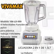 Licuadora y molinillo 2 en 1 marca Vivamax - Img 45718027