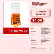 JUEGO DE DESTORNILLADOR DE PRECISIÓN 32 EN 1 VPT -0039 - Img 57842458