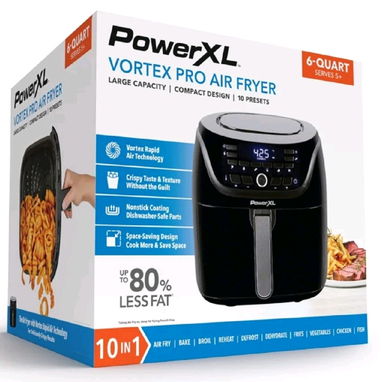 Freidora de Aire Digital PowerXL 6L(QT) y 10 modos - Img 126106648