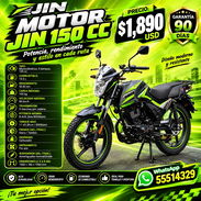 MOTOR JIN 150 CC, ENTREGA DE FACTURA Y TODA LA DOCUMENTACIÓN LEGAL A SU NOMBRE PARA SU CHAPA. MOTOS NUEVAS EN SU GUACAL - Img 57316842