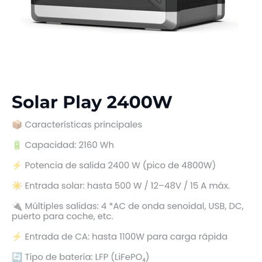 ECOFLOW DELTA 3 CLASSIC, PANELES, INVERSOR, GENERADOR Y BATERÍA LITHIUM. GARANTÍA, PAGOS (ZELLE, CUP, USD) TIENDA FISICA - 7/19