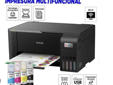 Impresoras EPSON L3250+wifi (3 en 1) imprime+escanea+fotocopia - Img main-image