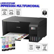 IMPRESORA EPSON L3250+wifi+multifuncional+Nueva en caja+kit de tinta , Epson L3210,tintas, cartuchos - Img 45297065