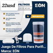 Juego De Filtros Para Purificador De Agua - Img 58375692
