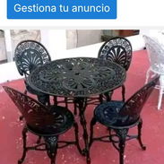 Mesa con cuatro sillas - Img 57310424