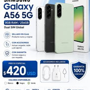 Samsung Galaxy A56 5G (256GB/8GB RAM) Nuevo Sellado Dual SIM Global + Accesorios - Garantía - Img 57316165