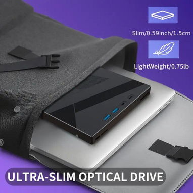 Unidad óptica externa multifunción 7 en 1 USB 3.0 / Tipo-C - Img 108233210