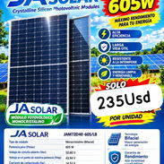 Paneles solares de 605w marca JA - Img 57748593