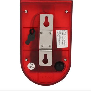 Alarma solar con sensor de movimiento - Sonido de 29 dB y alarma de luz de seguridad IP65 - 2/4