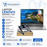 Laptop Lenovo IdeaPad 1 15.6" FHD Intel Core i5-1335U, 8GB RAM - 256GB SSD Más Base Enfriadora - Gris. - Img 55490543