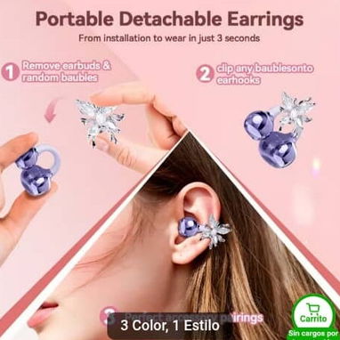 Audífonos inalámbricos de mariposas 15 usd - Img 121188588