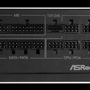FUENTE ASROCK SL-850G 80 PLUS GOLD|FULL MODULAR|850W-70A|ATX 3.1|PCIe 5.1 + 3xPCIe(6+2) PINES|9 SATAS|SELLADA(52971024) - Img 51903121
