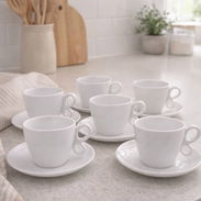 Tazas con platillos ☕✨. Elegancia en tu mesa. 📞56249037 - Img 54802775