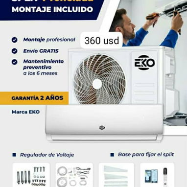 馃摙 SPLIT 1 TONELADA MARCA EKO - Img 121857314