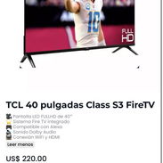 Smartv 40p Tcl Fullhd sellado caja garantía x escrito somos tienda fisica, 32, 40, 55, 65 p tdo igual sellado garantia - Img 56489157