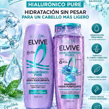 Loreal elvive 680 ml dúo de shampoo y acondicionador - 4/6