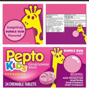 Pepto kids Tabletas de Petptobismol para niños ( infantil) - Img 56702287