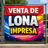 Lona impresa - Img 56649331