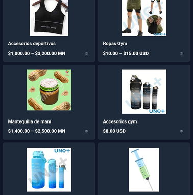 Productos, suplementarios y accesorios para el gym - Img 95917711