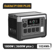 OUKITEL P1000PLUS Con 1024Wh, 1800W - Pico 3600W, Carga Rápida y Batería LiFePO4 Estación de Energía Portátil - Img 56697061