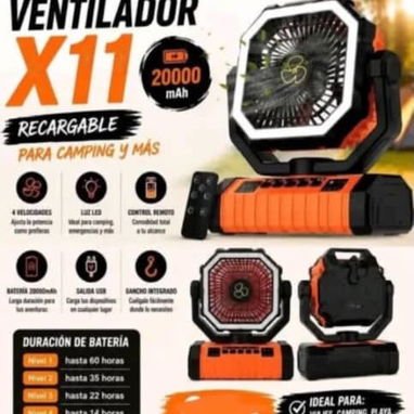 Ventiladores F6 en $60 y los F11 en $65. Mensajeria aparte - Img 127575006