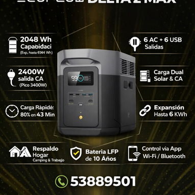 EcoFlow DELTA 2 Max - Img 122658664