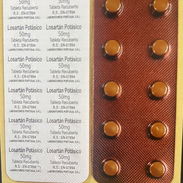 Losartan Potásico 50 mg $350 MN blíster de 10 tabletas - Img 56948385