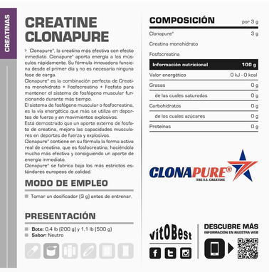 SUPER COMBO CREATINA + PROTEINA VITOBEST - Img 81023649