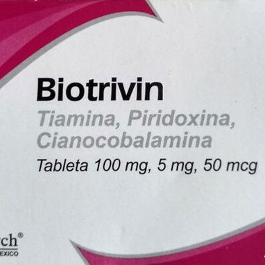Biotrivin $2000 30 tabletas Vitaminas Complejo B (B1, B6 y B12) - 2/2