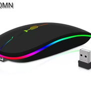 mouse Inalámbrico 2.4g Bluetooth Recargable Portátil Mouse - Img 45315944