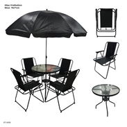 juego de mesa para terraza con sombrilla - Img 56374328