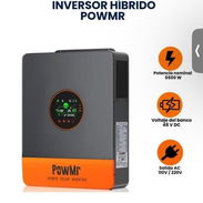 Inversor híbrido 6500w Powmr - Img 55616163