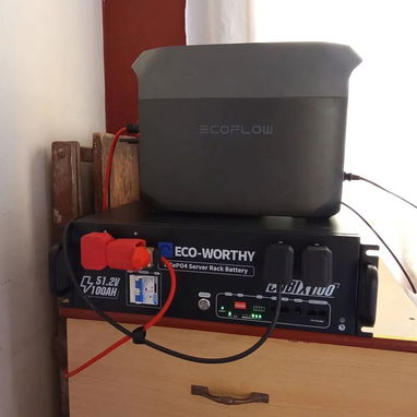 ⚡ Estaciones de Energía Ecoflow, Pecron, 5KWh Batería Eco-worthy. - 8/10