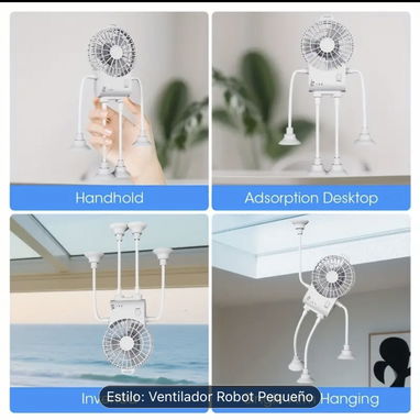 Ventiladores recargable con practicidad y un toque de diversión - Img 111940732