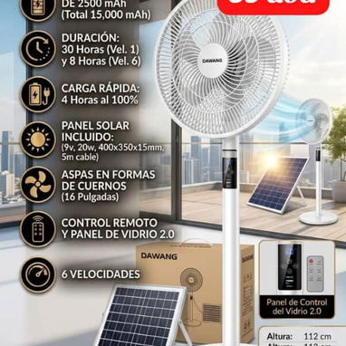 Electrodomésticos: Ventiladores, refrigerador, horno eléctrico - Img 126164931