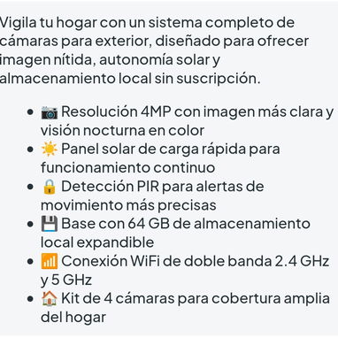 Cámaras de vigilancia inalámbricas - 3/7