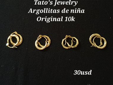 Ventas de prendas de oro criollo, original 10k, Plata Pandora y Ale925 - Img 67884234