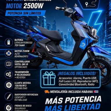 🔥 MOTOS Y BICIMOTOS 0KM ‼️ Transporte + Garantía 🎁 📤 Interesados al privado. wa.me/+5363115317 Contáctanos para conc - Img 122235102
