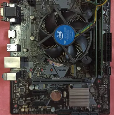 🌟OFERTA KIT🌟i3 8100 + ASUS H310M-E + 8GB RAM - DE USO FUNCIONANDO OK - 115 USD O AL CAMBIO - Img 94959687