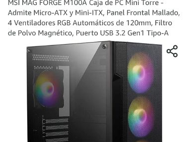 Chasis msi m100 nuevo en caja 4fanes rgb - Img main-image