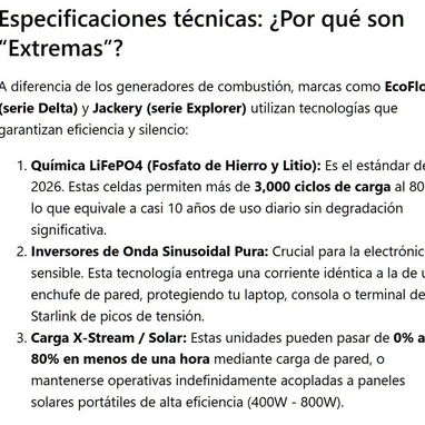 EcoFlow  Suficiente potencia para todo su hogar sin ruido q moleste a sus vecinos. Mensajería incluida en muchos casos. - Img 117838500