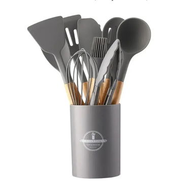 ⭐ Juegos de 12 Utensilios de Cocina de Silicona - 5/6