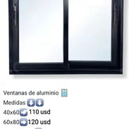 Ventanas Carpintería de Aluminio y cristal( de diferentes medidas) - Img 56844202
